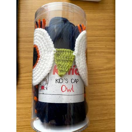 Kit Bonnet Marine à Crocheter - Laine tricot