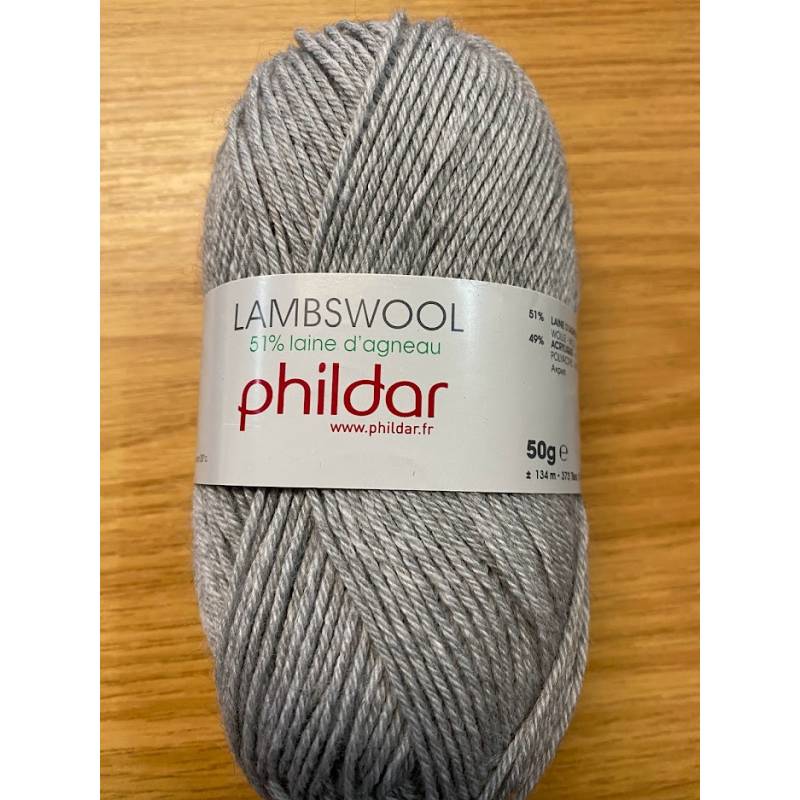 Lambswool Phildar Gris | Laine Agneau Perpignan
