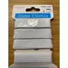 élastique blanche 15mm x 2 m - Accessoire tricot - Bouton d'Or