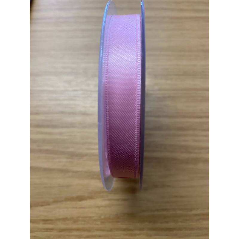 Ruban  11 mm polyester rose