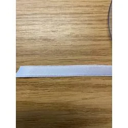 Ruban Polyester 8mm Blanco | Mercería Finoe Perpiñán