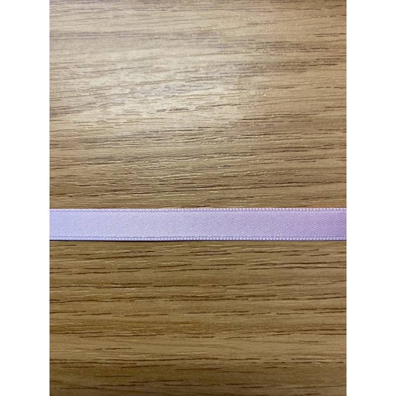Ruban Polyester 8mm Rose | Mercerie Fine Perpignan