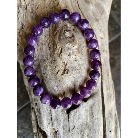 Bracelet Améthyste 8mm - Sérénité et Méditation