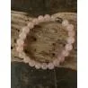 Bracelet Quartz Rosa 8mm Perles | Hélène Riu - Hélène Riu