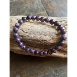 Bracelet Charoïte - Lithothérapie | Hélène Riu