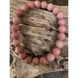 Bracelet Rhodonite Rosa 8mm - Amour von Soi