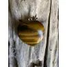Pendentif Œil von Tigre mit Cordon - Protection - Hélène Riu