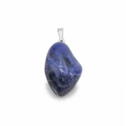 Pendentif Sodalite Blaue - Pierre Communication Sérénité
