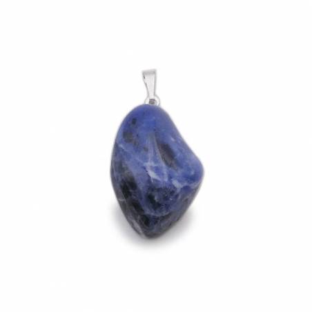 Pendentif Sodalite Bleue - Pierre Communication Sérénité