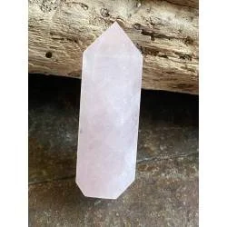 Obélisque Quartz Rosa 6cm - Pierre Amour Harmonie