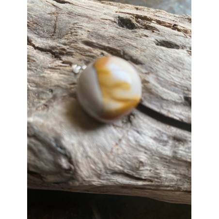 Pendentif Jaspe Mookaïte Australie - Pierre Courage