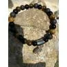 Bracelet Obsidienne - Lithothérapie | Hélène Riu - Hélène Riu