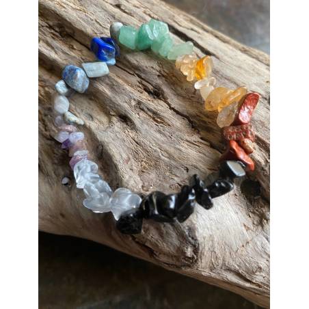 Bracelet Chakras 7 Pierres - Équilibre Énergétique