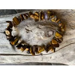 Bracelet Œil de Taureau - Lithothérapie | Hélène Riu