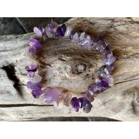 Bracelet Améthyste - Sérénité et Spiritualité