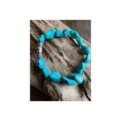 Bracelet pierre de turquoise
