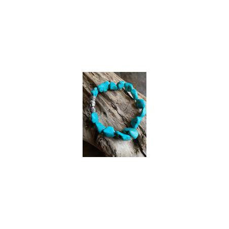 Bracelet Turquoise Taille 18/19 - Communication Divine