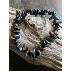 Bracelet Œil von Faucon - Lithothérapie | Hélène Riu