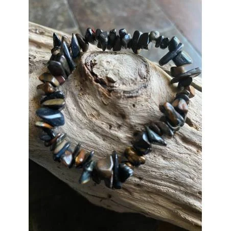 Bracelet Œil von Faucon - Lithothérapie | Hélène Riu