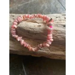Bracelet Rhodochrosite - Lithothérapie | Hélène Riu