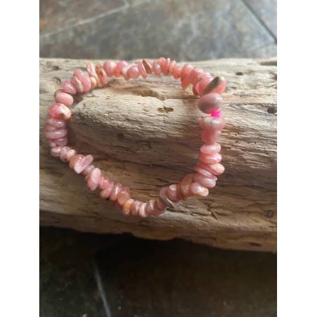 Bracelet Rhodochrosite Argentine - Amour Inconditionnel