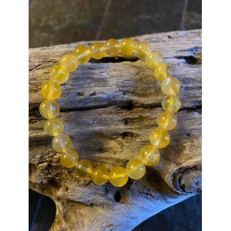Bracelet Citrine - Lithothérapie | Hélène Riu