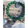 Bracelet Malachite - Lithothérapie | Hélène Riu - Hélène Riu