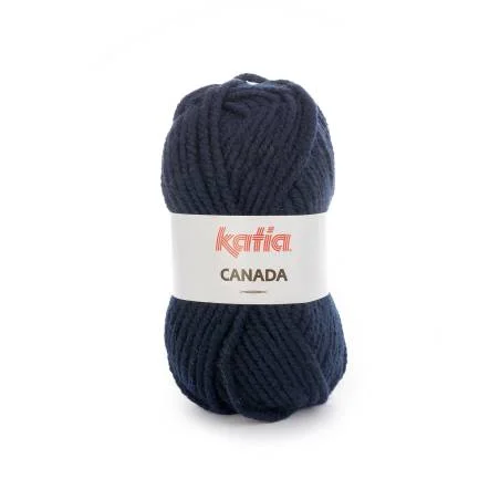 Canada Katia marine 100g | Wolle Acryl dickse | Hélène Riu