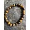 Bracelet Œil Tigre 8mm Standard | Hélène Riu - Hélène Riu