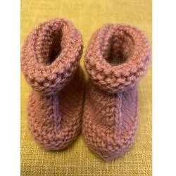 Chaussons Baby 0-3 Mois Fait Main | Hélène Riu Perpignan