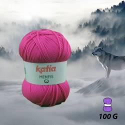 Menfis Katia - Coton 100% Brillant Été Coloré