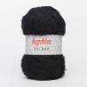 Velours Katia Acajou - Laine Poil Long Luxueuse