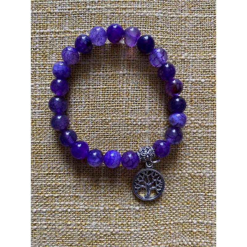 BRACELET AGATE VEINE DU DRAGON