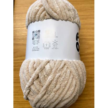 FIL CHENILLE coloris lin