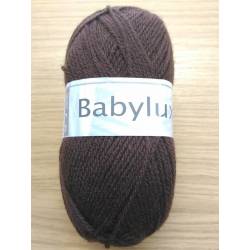 Babylux Cheval Blanc Brun - Laine Bébé Oeko-Tex