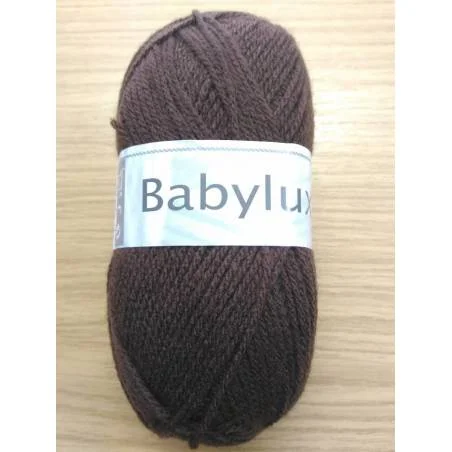 Babylux Cheval Weiß Brun - Wolle Layette Hypoallergen 190m