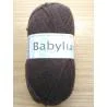 Babylux Cheval Weiß Brun - Wolle Layette Hypoallergen 190m - Hélène Riu