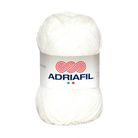 MIRAGE coloris blanc - Laine tricot