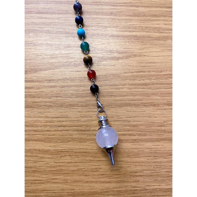 Pendule Cristal de Roche | Radiesthésie ⭐ Perpignan