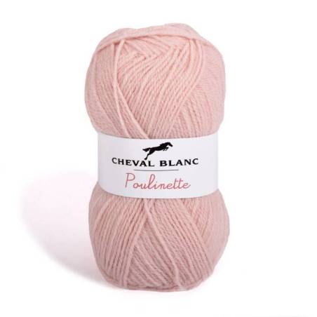 Poulinette de cheval blanc