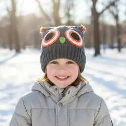 Kit Mütze Grau Häkelnadel Vidéo | Wolle Perpignan