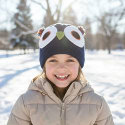 Kit Bonnet Marine à Crocheter - Laine tricot