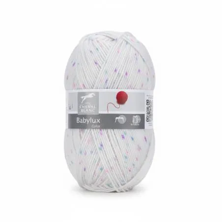 Babylux Cheval Weiß 411 | Wolle bebe | Hélène Riu