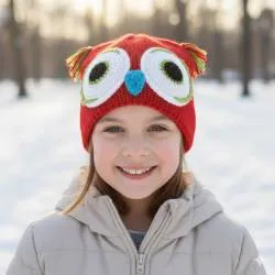 Kit Gorro Rojo Ganchillo - Complet Notice Incluse