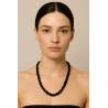 collier obsidienne noire ancrage et protection