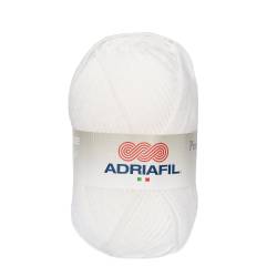 LAVORI lot de 10 pelotes coloris blanc