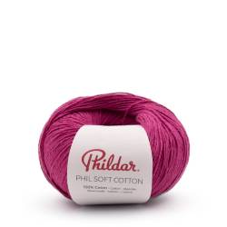 Phil Soft Cotton  coloris bougainvillier