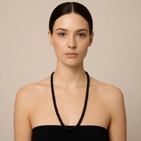 Collier Obsidienne Negroe | Hélène Riu