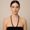 Collier Obsidienne Noire Ancrage Protection | Heleneriu - Bouton d'Or