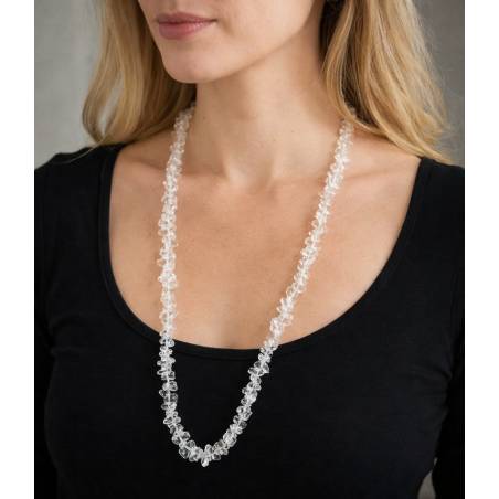 Sautoir Cristal von Roche | Bijou lithotherapie a Perpignan